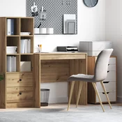 vidaXL Miza iz umetniškega hrasta 80x50x76 cm inženirski les