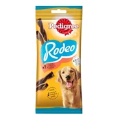 PEDIGREE Dodatna hrana za odrasle pse Care&Treats Rodeo, 123g, 7 komada