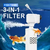 Tihi filter za akvarijsko vodo 3 v 1 | FILTPRO