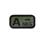 shumee Našitek krvne skupine A negativno aku-listje - prišiti - vezen našitek/značka/emblem