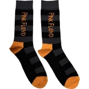 Pink Floyd Nogavice Orange Logo Black 39-45
