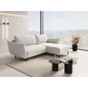 Kotna garnitura Kingston 145 (Anthology 20) Svetlo rjava, Funkcija spanje, Predal, 257x171x90cm