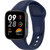 GS Silikonski pašček za Xiaomi Redmi Watch 3, temno moder