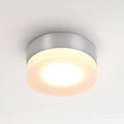 Bopp LED stropna svetilka One, aluminijasta barva, O 9 cm, kovina - Dnevna soba/jedilnica - Sodobni