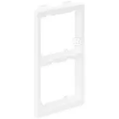 slomart CIMA adapter za 2 modula K45 (45x45mm) vertikalno, bel