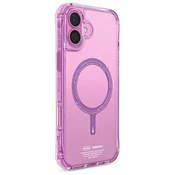 Skins OVITEK SKINARMA SAIDO ZA IPHONE 16 PLUS 6.7 MAGNETNI POLNILNI ROZA, (21971851)