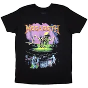 Megadeth Contaminated (Back Print) Black L Majica