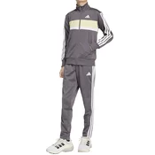 ADIDAS SPORTSWEAR Športna trenirka Seasonal Essentials Tiberio pastelno rumena / barva blata / bela