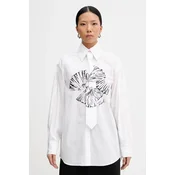 Karl Lagerfeld Bluza  črna / bela
