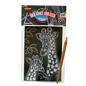 Artlover Holografska slika za praskanje - Žirafe