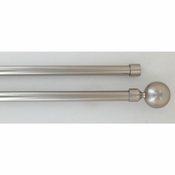 LUANCE SET KARNIŠA DUPLI, RAZVLACNI, O19, 120-210 CM PALOMA - SREBRNA