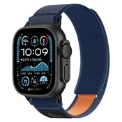 Tech-protect Nylon Elite remen za Apple Watch 44/45/46/49mm, navy / orange