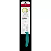 Victorinox Santoku nož Swiss Classic 17 cm – z utori, 6.8524.17C1B, zelen