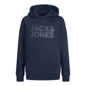 Jack & Jones Junior Majica  mornarska / bela