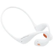 JBL Endurance Peak 4 brezžične ušesne slušalke v beli barvi