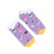 Banana Socks Unisexs Socks Short Ice-cream