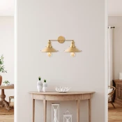 Opviq Zidna lampa E27 Socket, Zlatna