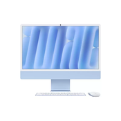24-inÄŤni iMac M4 sa 10-jezgarnim CPU-om, 10-jezgarnim GPU-om, 24GB objedinjene memorije i 512GB SSD - Blue