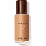 GUERLAIN Terracotta Le Teint Glow tekoči puder z učinkom osvetljevanja za naraven videz odtenek 4,5W Warm 35 ml