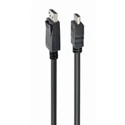 Gembird CC-DP-HDMI-6 MONITOR Cable, DisplayPort/HDMI M/M, 1.8m