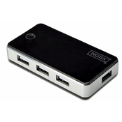 Digitus 7-portni USB 2.0 hub Digitus crni/srebrni