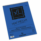 Rayher. Skicirka spirala XL Mix Media A2 300 g, 15 listna