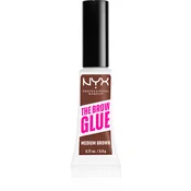 NYX Professional Makeup The Brow Glue Instant Brow Styler gel za obrvi 5 g odtenek 03 Medium Brown za ženske