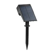 Zunanja solarna svetilka Nantes, črna, 26cm, 0.5W