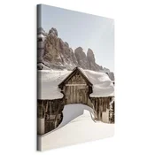 shumee Slika - Zima v Dolomitih (1-delna) vertikalna