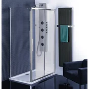POLYSAN LUCIS LINE Eleganten Pravokotni Tuš Kabina 1000x800mm - Variabilna Smer Odpiranja