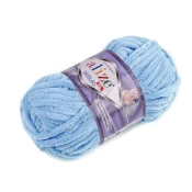 Alize Velluto 100 g (218) nebesno modra