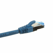 InLine Patchkabel Cat.6A, S/FTP (PiMf), 500MHz, blau - 1m 76811B