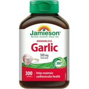 Jamieson češnjak bez mirisa 500 mg 300 kapsula