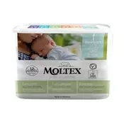 MOLTEX Pure & Nature Plenice za enkratno uporabo 1 za novorojenčke (2-4 kg) 22 kos