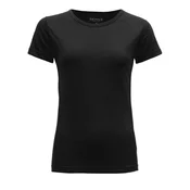 DEVOLD ženska majica BREEZE MERINO 150 crna – crna S