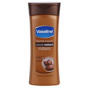 Vaseline Cocoa Radiant hidratantno mlijeko za tijelo  s kakaovim maslacem (With Pure Cocoa Butter + Stratys) 400 ml