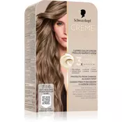 , Schwarzkopf Creme Supreme permanentna barva za lase odtenek 7-16 Cool Ash Blonde 60 ml
