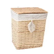 Homestar Košara za perilo WILLI TASSEL 39x28x45 cm