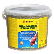 TROPICAL Koi & Goldfish Spirulina Sticks - 5L/430 g