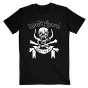 Motörhead March or Die Lyrics (Back Print) Black M Majica