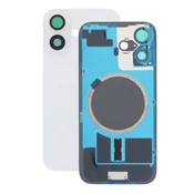 Apple iPhone 16 - Stražnje staklo kucišta + staklo kamere + metalni okvir + Magsafe magnet (White)