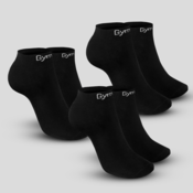 GymBeam Nogavice Ankle Socks 3Pack Black