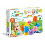 Clementoni Soft Clemmy Komplet 12 mehkih kock