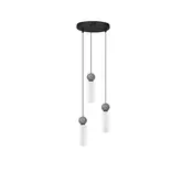 FILOMENA VISILICA TRAVERTIN/STAKLO G9 3X5W IP20 NL9019793