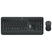 Logitech Set bežicna tastatura i miš Advanced MK540, Crni