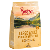 Purizon Large Adult piletina i riba - bez žitarica - 4 x 1 kg