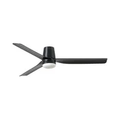 FARO 33830WT1S - LED prigušiva ventilator PUNT TUB M 18W/230V CCT, precnika 132 cm, crna, WT + DO