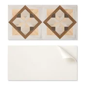 shumee Samolepilne vinilne stenske ploščice za notranje prostore z geometrijskim vzorcem v kvadratu 6x60x30 cm