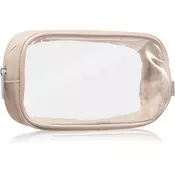 Notino Travel Collection Cosmetic bag prozorna kozmetična torbica transparenten (M)transparentna (F)transparentno (N) S Beige 1 kos