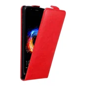 Cadorabo Cadorabo Ohišje, združljivo z Honor 8 PRO v rdeče jabolko - Zaščitni ovitek v obliki flipa z magnetnim zapiranjem, (20564014)